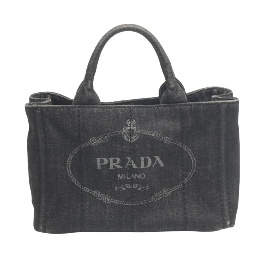 PRADA（プラダ） トートバッグ B2439G カナパ デニム 2WAYバッグ