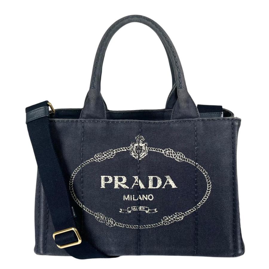 PRADA（プラダ） トートバッグ カナパトート キャンバス トートバッグ