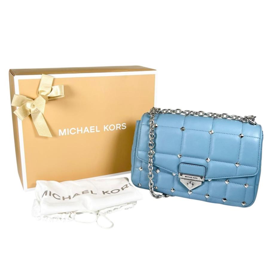 マイケルコース 30T1S1SL7Y ショルダーバッグ ブルー  Michael Kors SOHO マイケルコース 30T1S1SL7Y ショルダーバッグ ブルー Michael Kors SOHO
