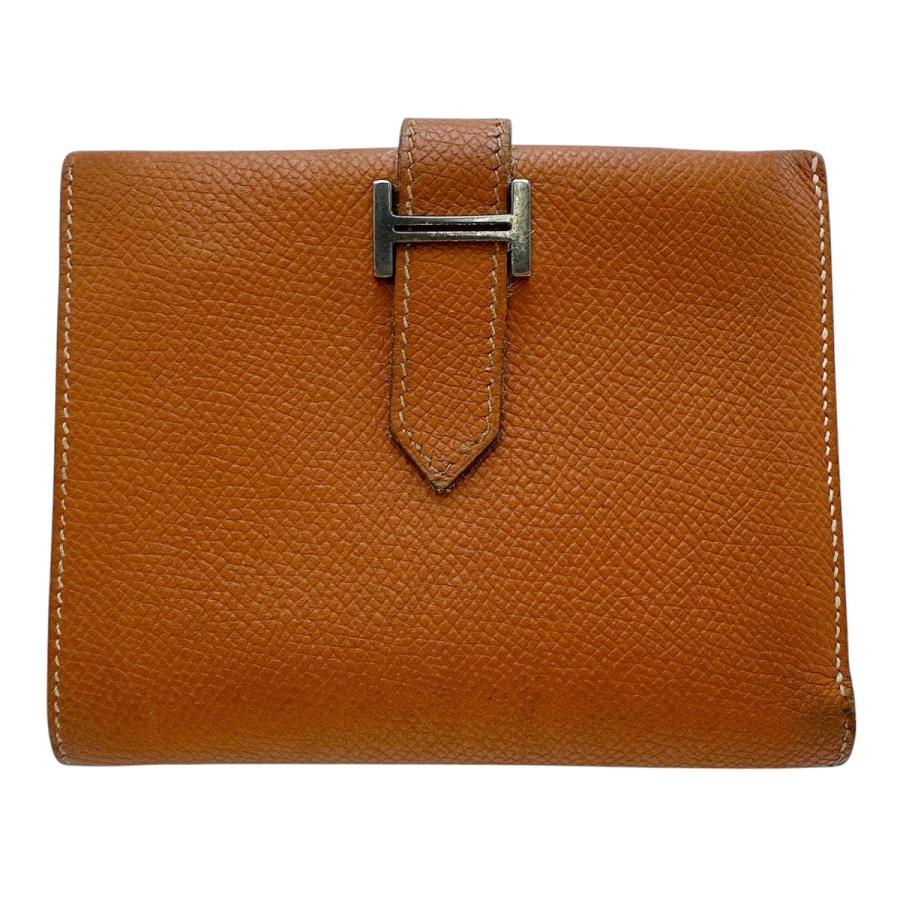 HERMES（エルメス） 二つ折り財布 ベアンコンパクト SV金具 2つ折り