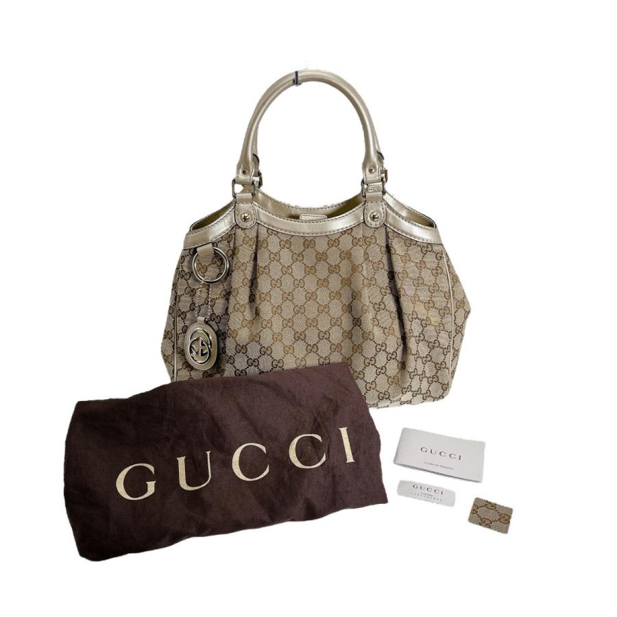 GUCCI（グッチ） トートバッグ 211944 スーキーバッグ GGキャンバス 