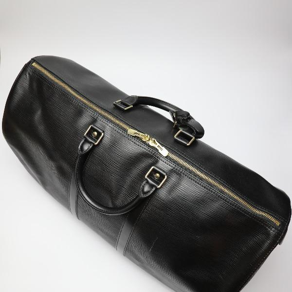 超人気 Louis Vuitton ルイ ヴィトン キーポル55 旅行かばん エピ M ボストンバッグ ノアール ブラック Sp0965刻印 ユニセックス 送料込 Www Technet 21 Org