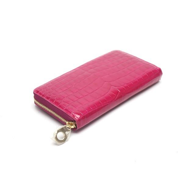 長財布 TS-490 シャイニング ヘンローン社製 クロコダイル ラウンド  