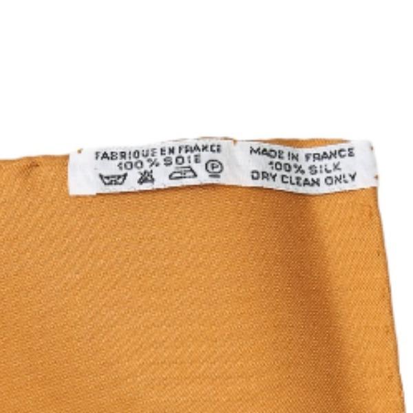 エルメス ハンカチ シルク カレ45 HERMES オレンジ レディース エルメス ハンカチ シルク カレ45 HERMES オレンジ レディース