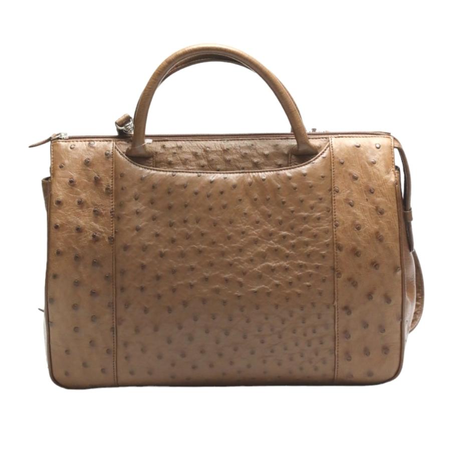 オーストリッチ ハンドバッグ ショルダーバッグ 2WAYバッグ ostrich 