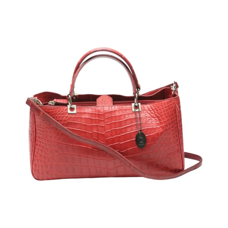 ⭐️新品未使用⭐️　Mollegina JRA　クロコダイルレザー　ハンドバッグ JRA クロコダイル ハンドバッグ 新品未使用