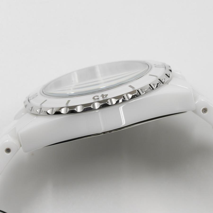 テクノス TECHNOS 腕時計 T9B82TW J12タイプ ホワイトセラミック クオーツ メンズ 未使用品 [質イコー]｜pawnshopiko｜03