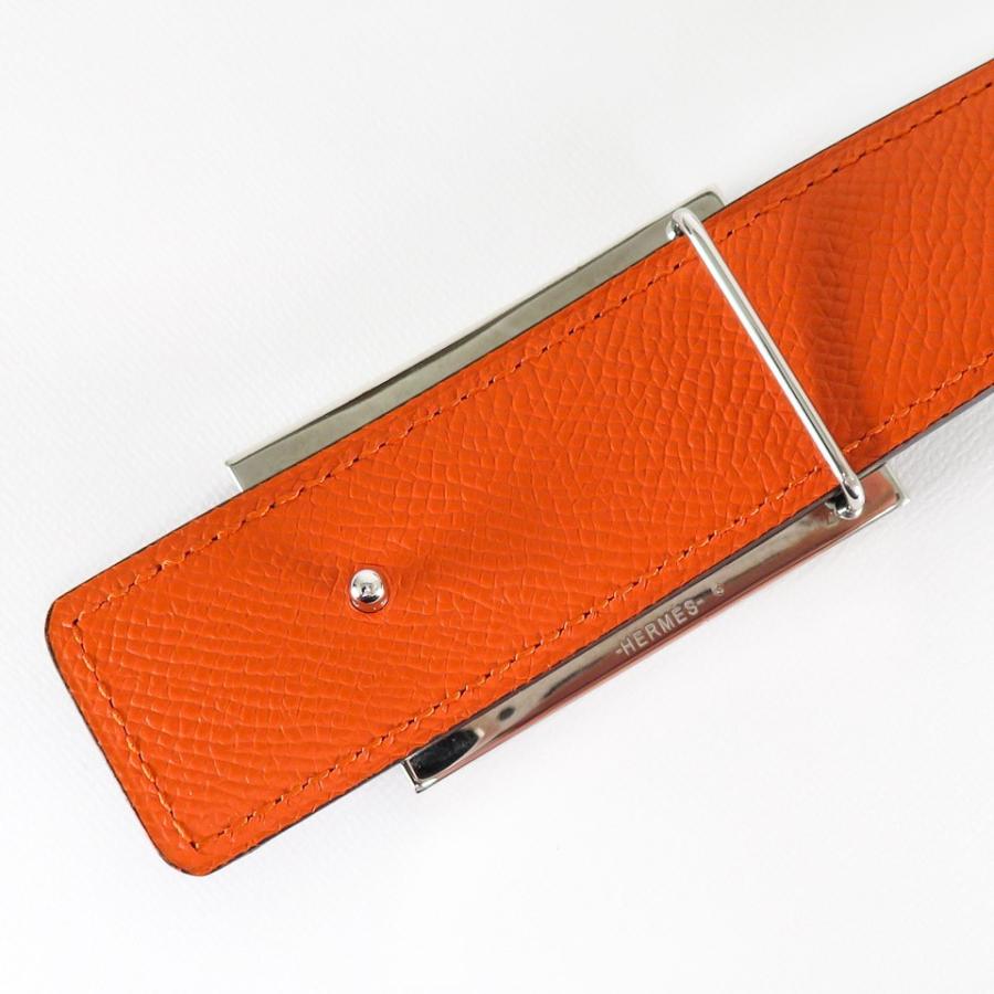 HERMES 質イコー [エルメス] H・ストリエ スクエアバックル  