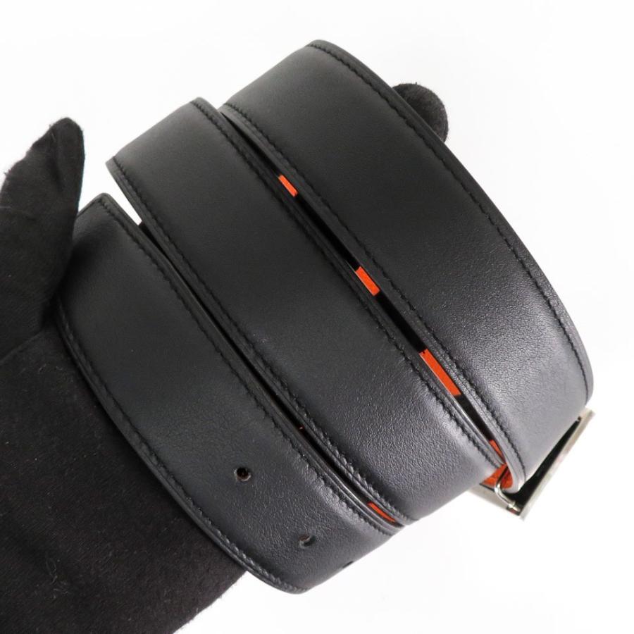 HERMES 質イコー [エルメス] H・ストリエ スクエアバックル  