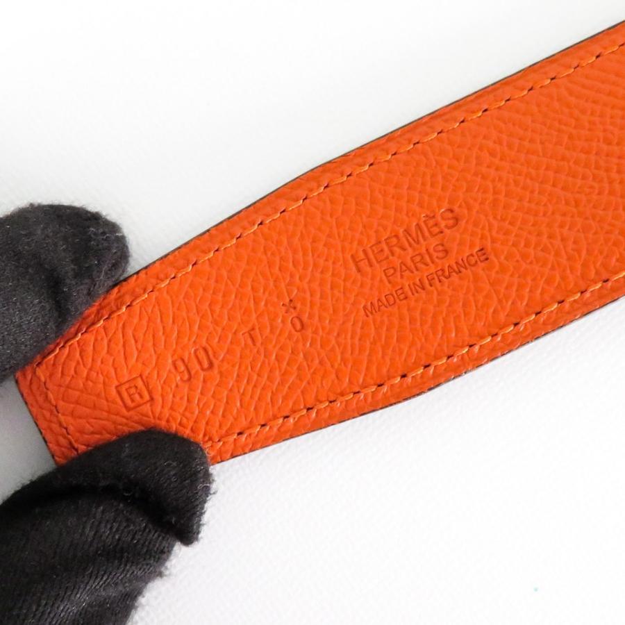 HERMES 質イコー [エルメス] H・ストリエ スクエアバックル  