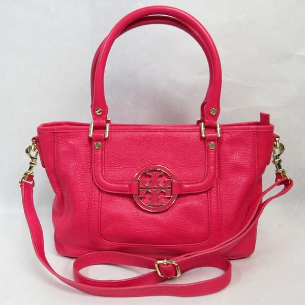 質イコー［トリーバーチ］TORY BURCH アマンダ ミニ サッチェル 2WAYバッグ 12149724 レザー 正規品 中古