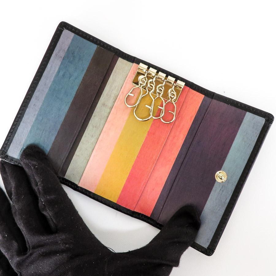 Paul Smith BLACK ポールスミス アーティストストライプIN 4連