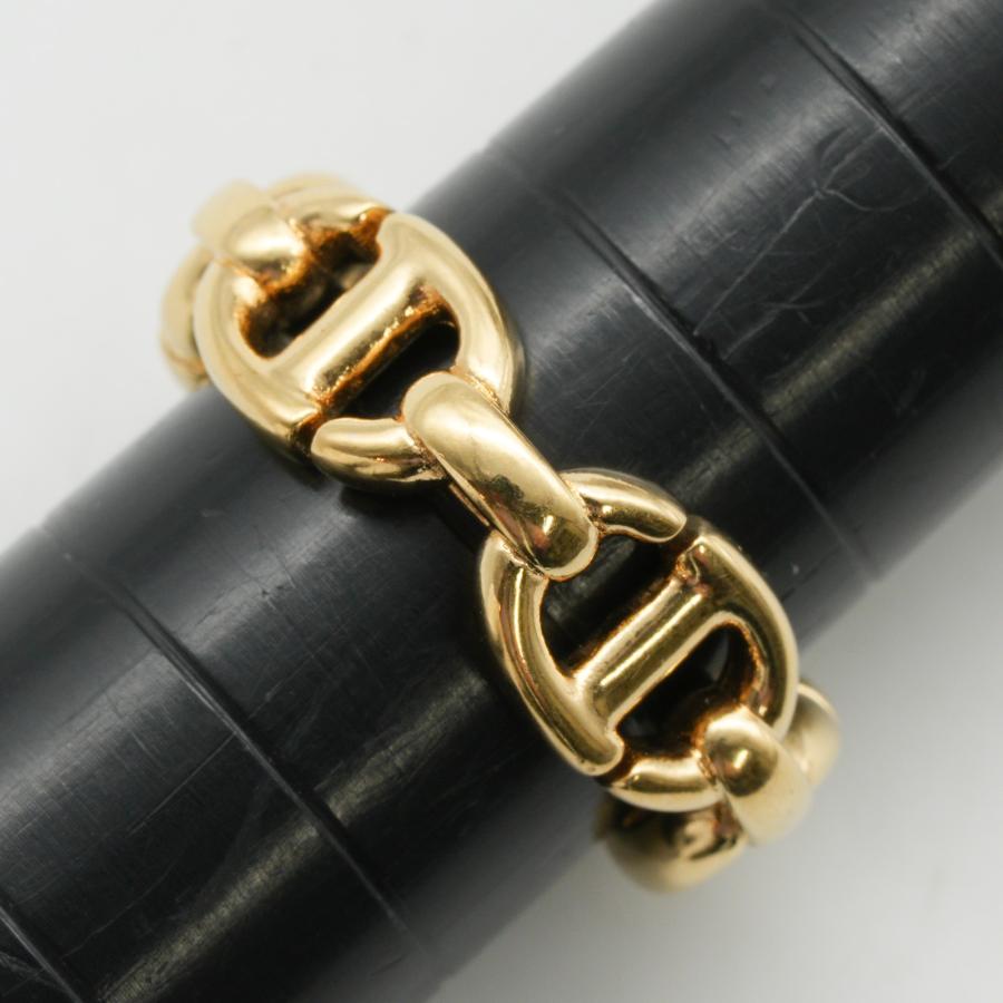 Dior ディオール CD NAVY リング M (12号) ゴールドカラー Dior