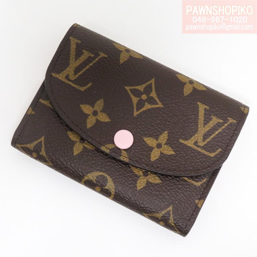 極美品】LOUIS VUITTON ルイヴィトンポルトモネ ロザリRFID