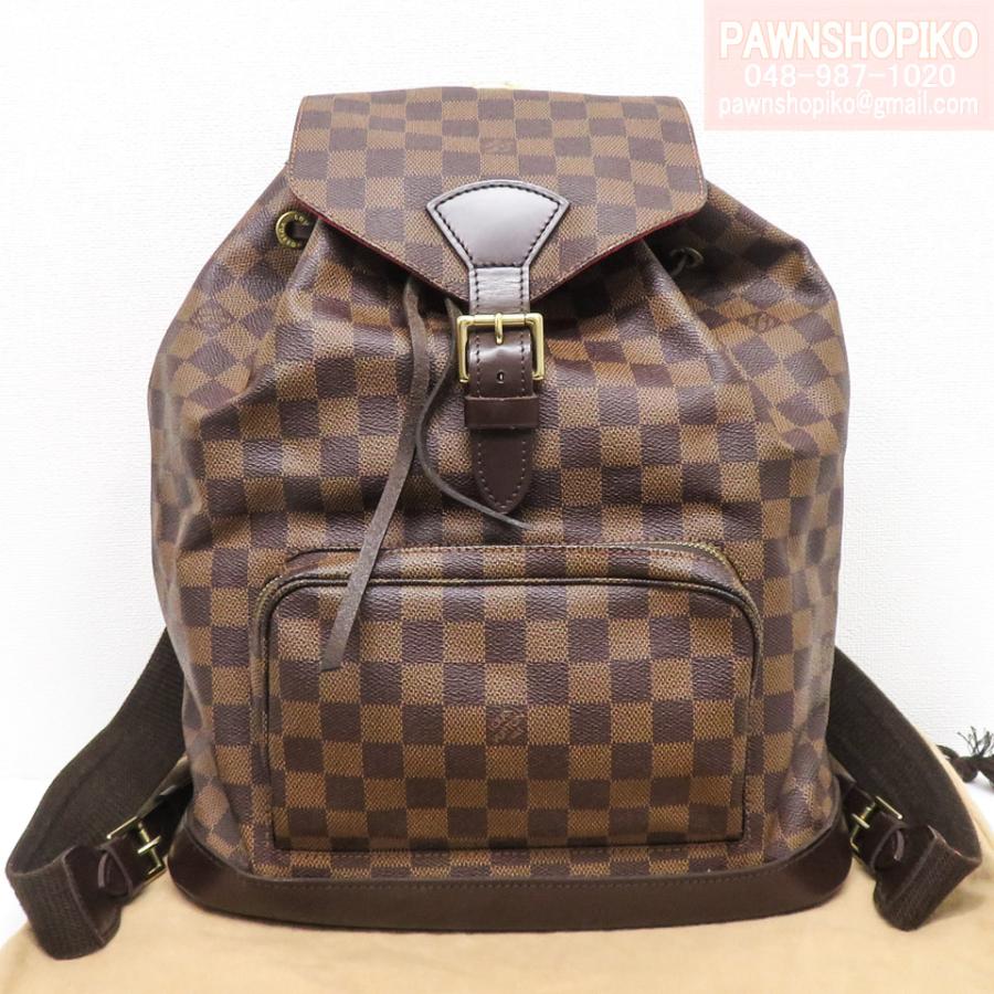 ルイヴィトン LOUIS VUITTON ダミエSPオーダー モンスリGM／リュック