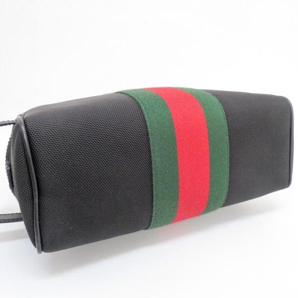 GUCCI グッチ ポーチ クラッチバッグ GG シェリーライン 薄茶