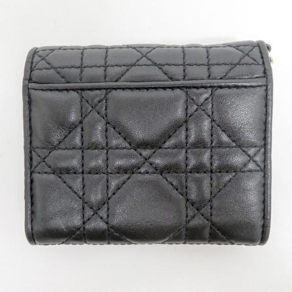 Christian Dior ディオール カナージュ ロータスウォレット 三 Christian Dior ディオール カナージュ ロータスウォレット 三