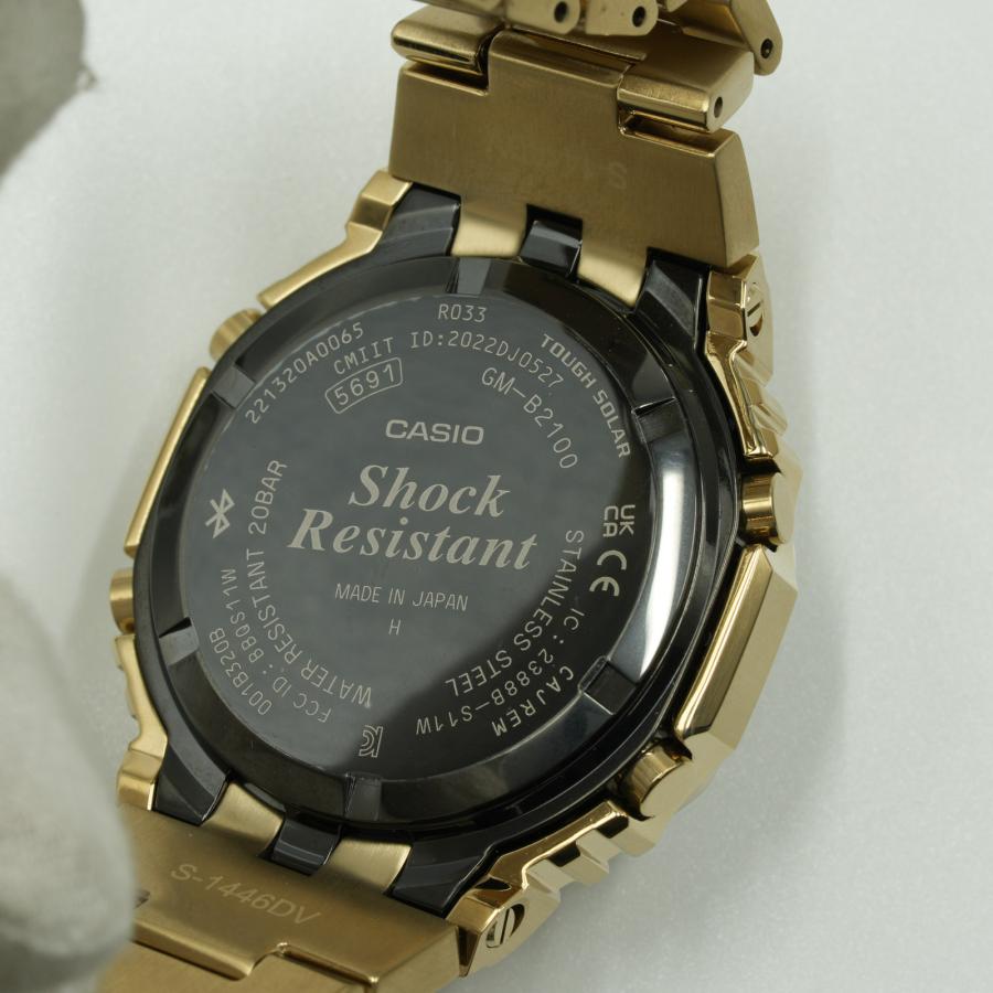 カシオ CASIO 腕時計 G-SHOCK フルメタル GM-B2100BD-9AJF Bluetooth スマートフォンリンク メンズ 中古 極美品 [質イコー]｜pawnshopiko｜09