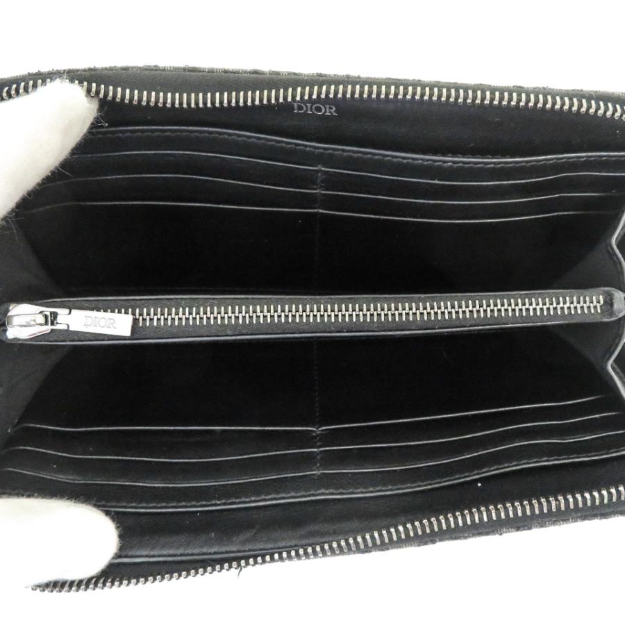 Christian Dior クリスチャンディオール LONG ZIPPED WALLET Christian Dior クリスチャンディオール LONG ZIPPED WALLET