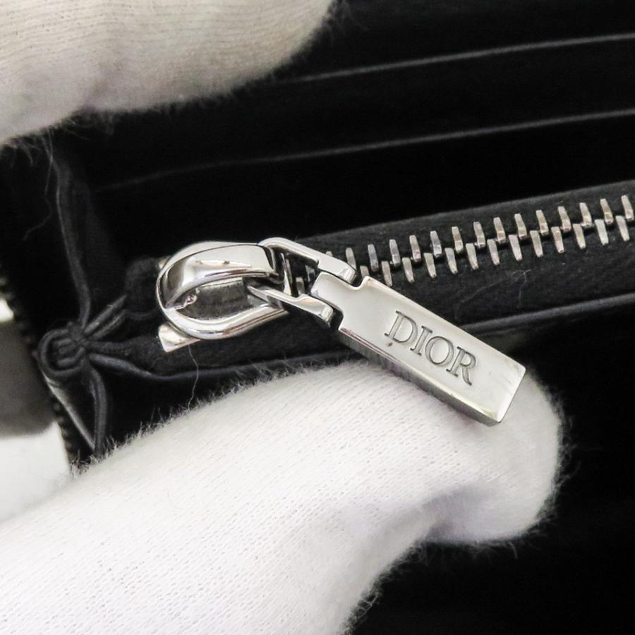 Christian Dior クリスチャンディオール LONG ZIPPED WALLET Christian Dior クリスチャンディオール LONG ZIPPED WALLET