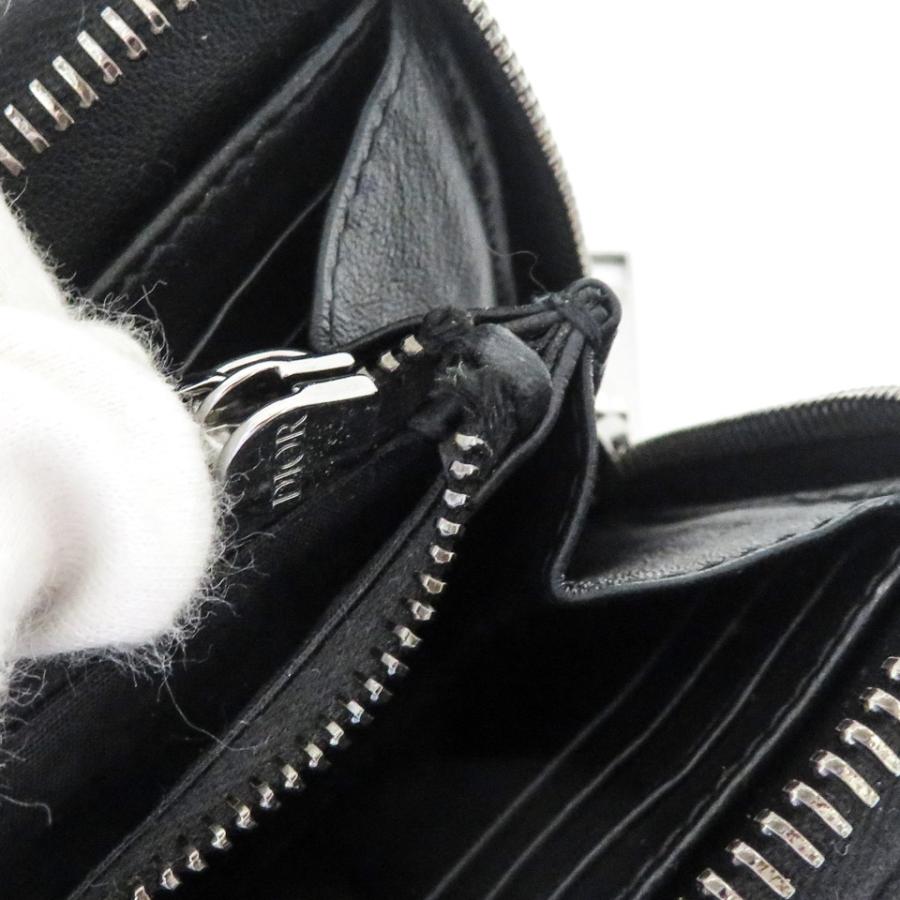 Christian Dior クリスチャンディオール LONG ZIPPED WALLET Christian Dior クリスチャンディオール LONG ZIPPED WALLET