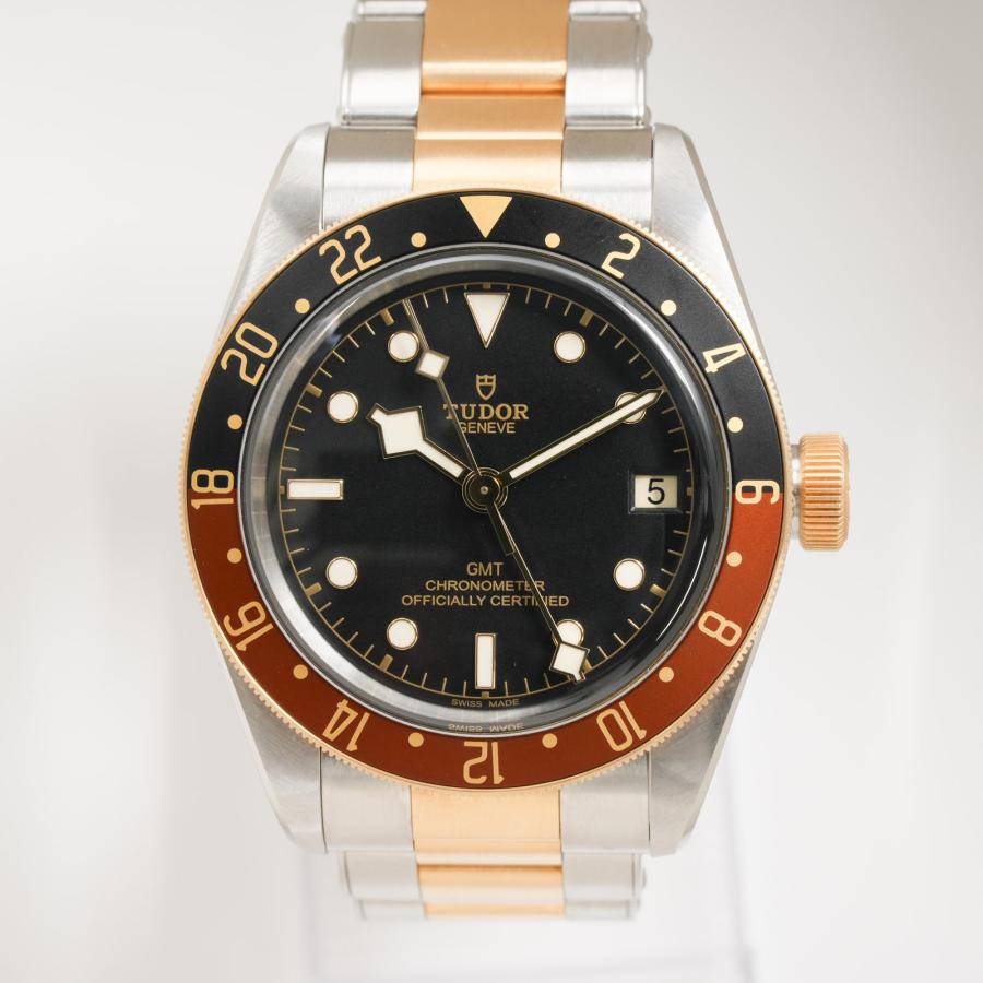 チューダー TUDOR 腕時計 ヘリテージ ブラックベイ GMT 79833MN SS/YG メンズ 自動巻 中古 極美品 [質イコー]｜pawnshopiko｜11