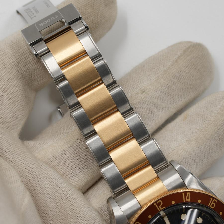 チューダー TUDOR 腕時計 ヘリテージ ブラックベイ GMT 79833MN SS/YG メンズ 自動巻 中古 極美品 [質イコー]｜pawnshopiko｜06