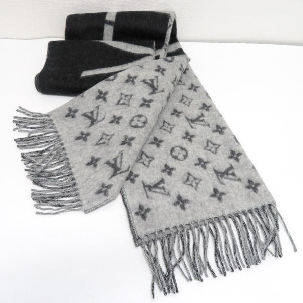 LOUIS VUITTON ルイヴィトン モノグラム マフラー LVスプリット LOUIS VUITTON ルイヴィトン モノグラム マフラー LVスプリット