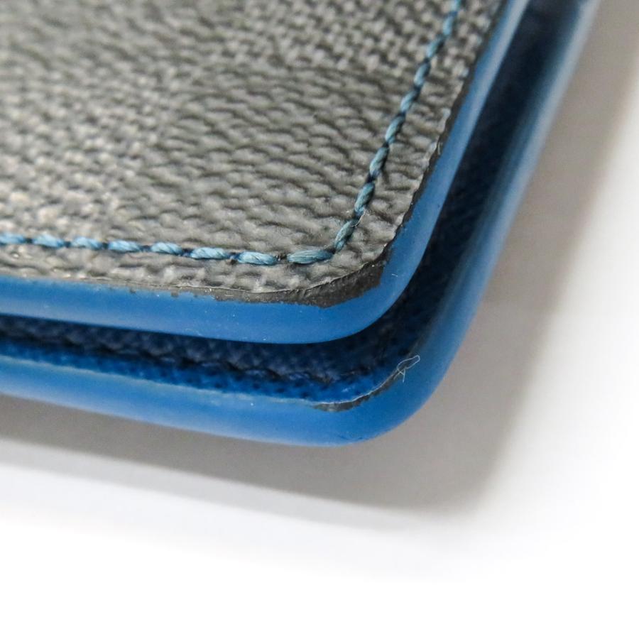 極美品✨LOUIS VUITTON シャーペン ダミエ柄 ブルー N40547】 LOUIS VUITTON ルイヴィトン ダミエ・ポップ バッグ