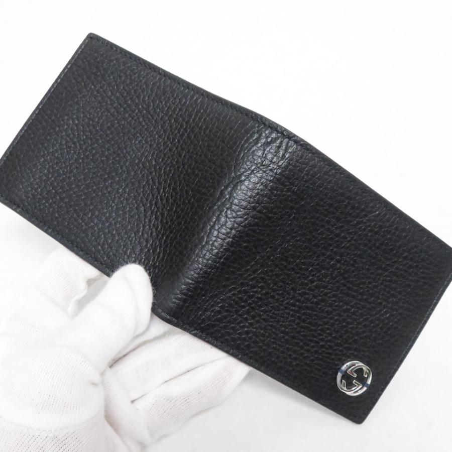 GUCCI グッチ インターロッキングG コンパクトウォレット／二