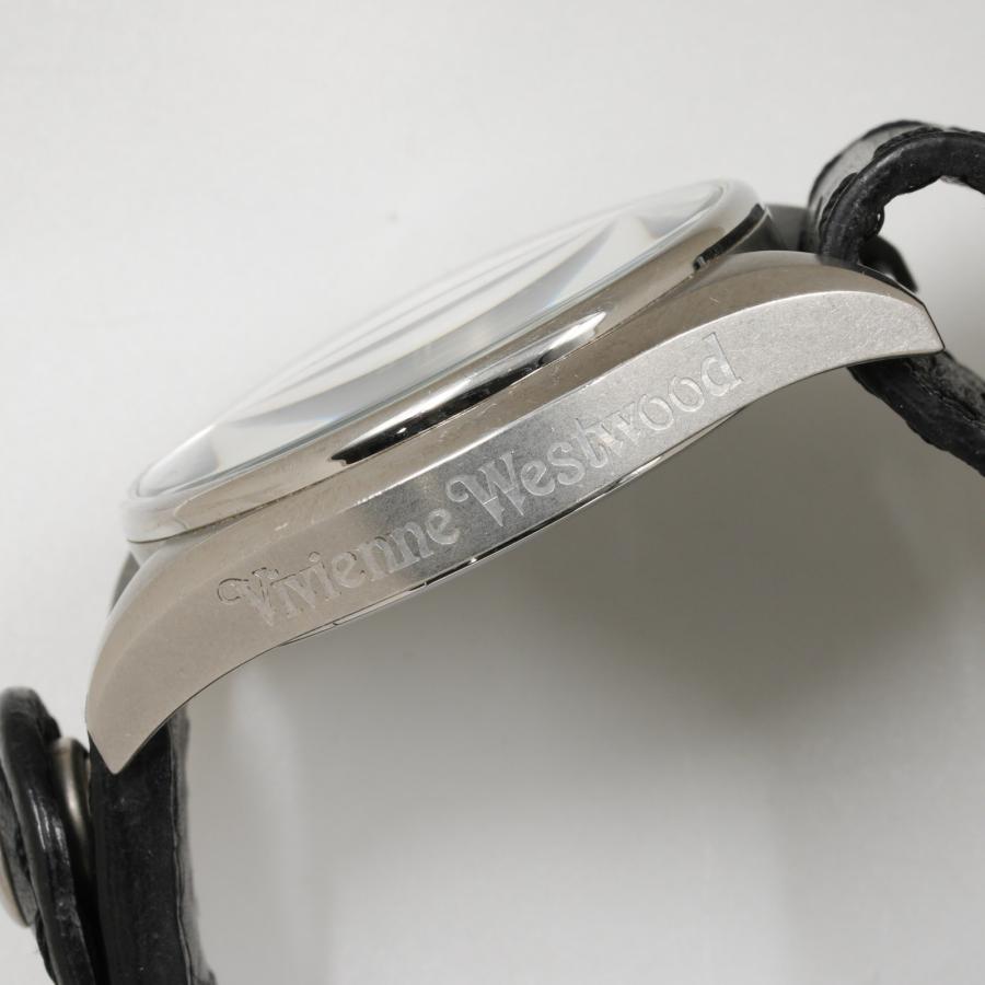 ヴィヴィアン・ウエストウッド Vivienne Westwood 腕時計 ヘリテージ クオーツ VV012BK 丸型 メンズ 中古 [質イコー]｜pawnshopiko｜03