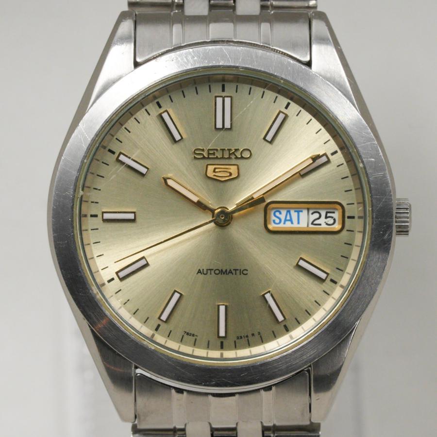 SEIKO5 (セイコー5) 7S26-0420 自動巻き時計 セイコー5 7S26-0420（アイスブルー文字盤）のレビュー!着用感や