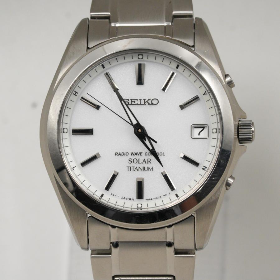 【美品】電波ソーラーチタン時計　SBTM213 7B52-0AK0　セイコー スピリット セイコー SEIKO 腕時計 SBTM213 7B52-0AK0 チタン