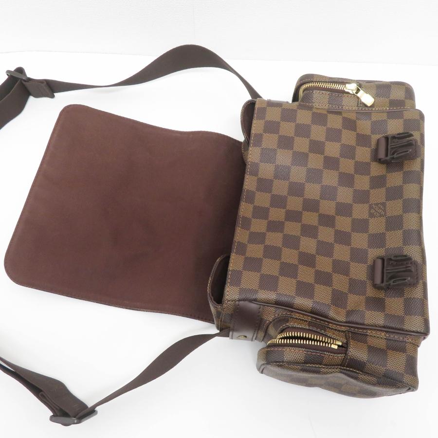 ルイヴィトン　LOUIS VUITTON メルヴィール　リポーター　ダミエレザー ルイヴィトンリポーター メルヴィール 14137 ブラウン ユニ