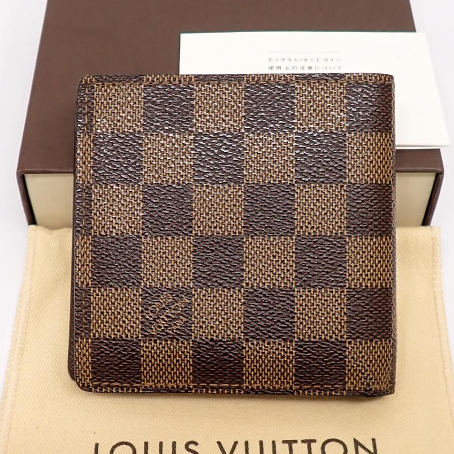 LOUIS VUITTON ルイヴィトン ポルトフォイユ マルコ ダミエ 楽天市場】【23％OFFクーポン】ルイ・ヴィトン LOUIS VUITTON 二