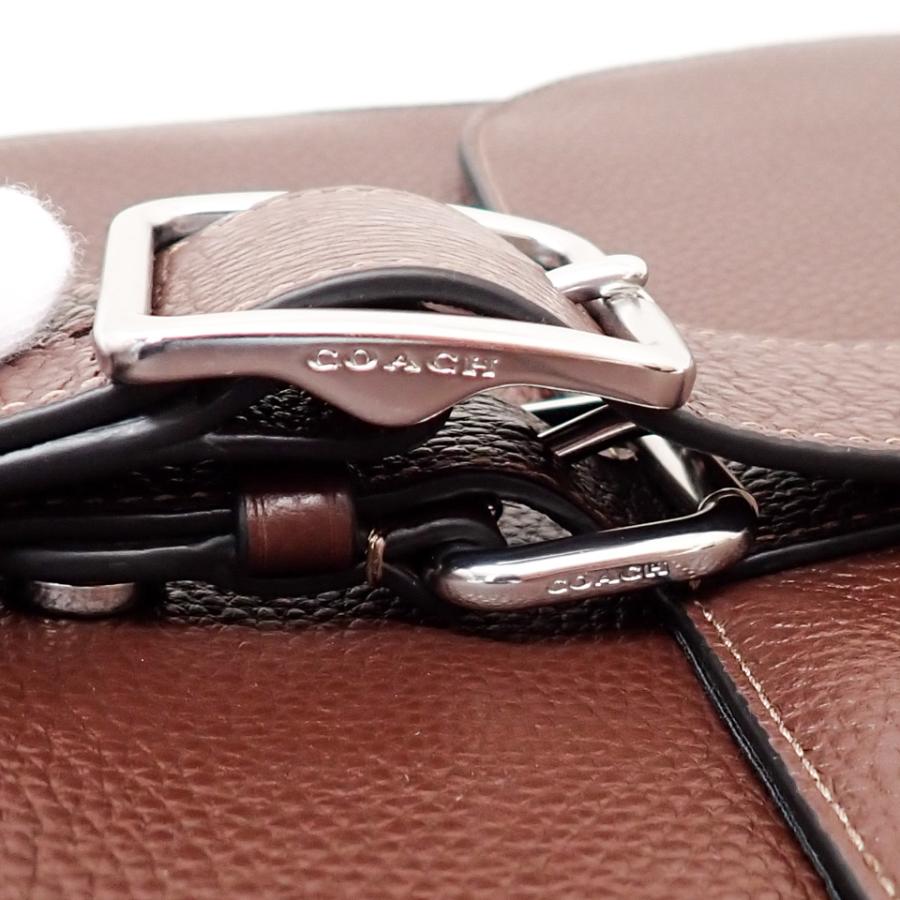 ◎人気◎ COACH レザー メッセンジャーバッグ 紺白 斜め掛け ◎人気◎ COACH レザー メッセンジャーバッグ 紺白 斜め掛け