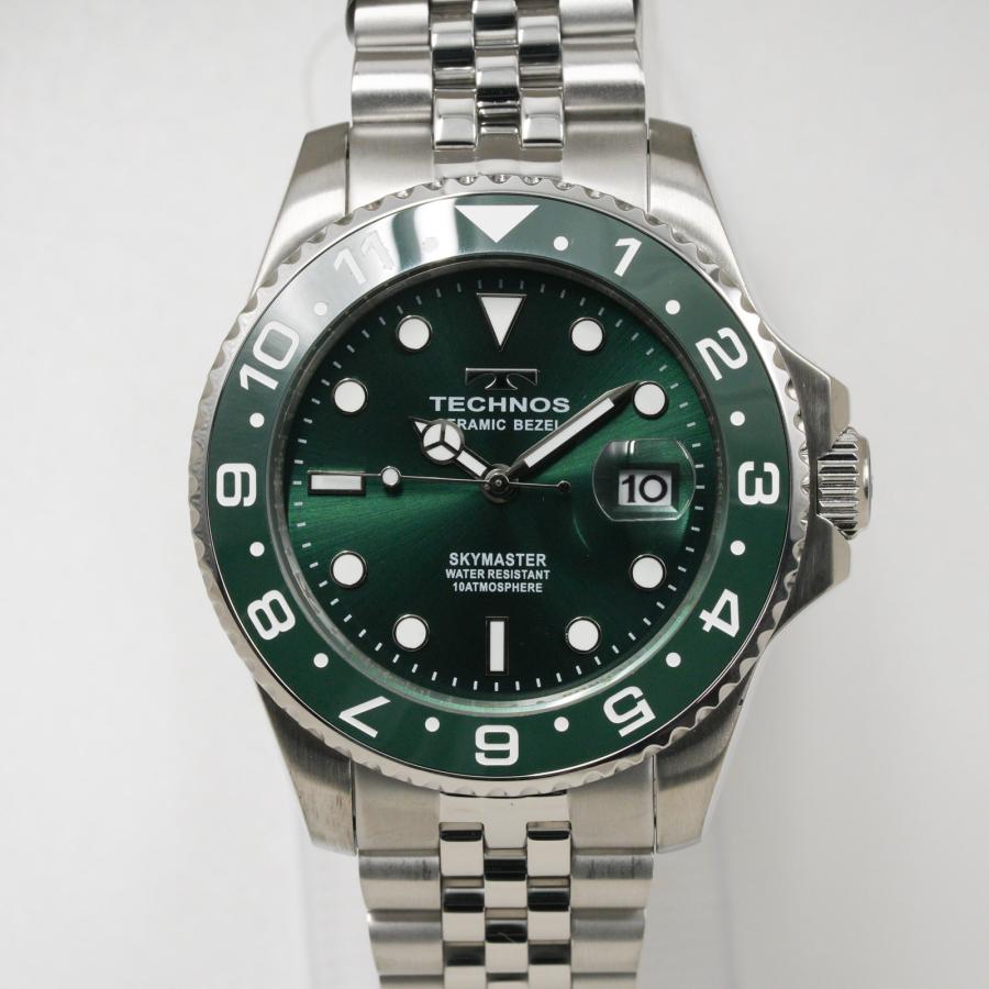 TECNOS　テクノス　アンティーク腕時計　ゴールド×グリーン 楽天市場】テクノス 腕時計 グリーンの通販