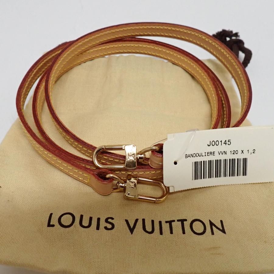！美品！　ルイヴィトン　ショルダーストラップ　ヌメ革　120cm 美品】LOUIS VUITTON ルイヴィトン ショルダーストラップ 幅1.2