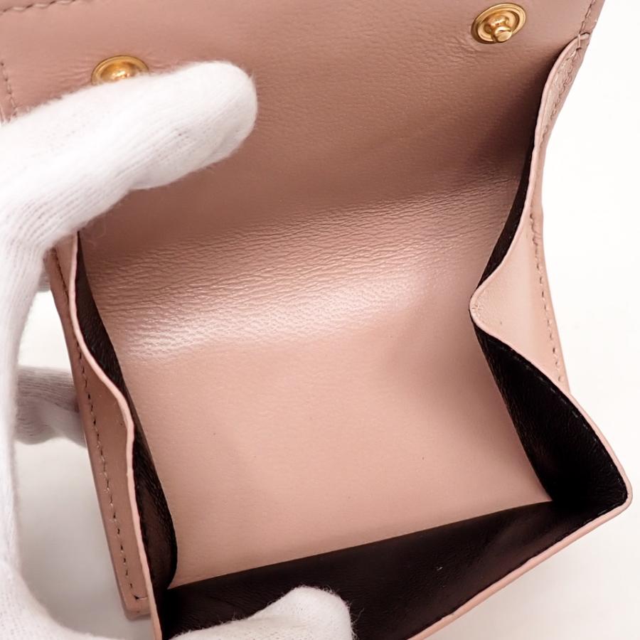 SAINT LAURENT　オリガミタイニーウォレット　三つ折り財布　箱　袋付き 国内即発 SAINT LAURENT YSL オリガミ タイニーウォレット