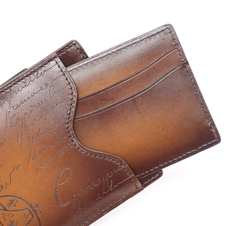 Berluti ベルルッティ マコレ 2in1 スクリットレザー ウォレット