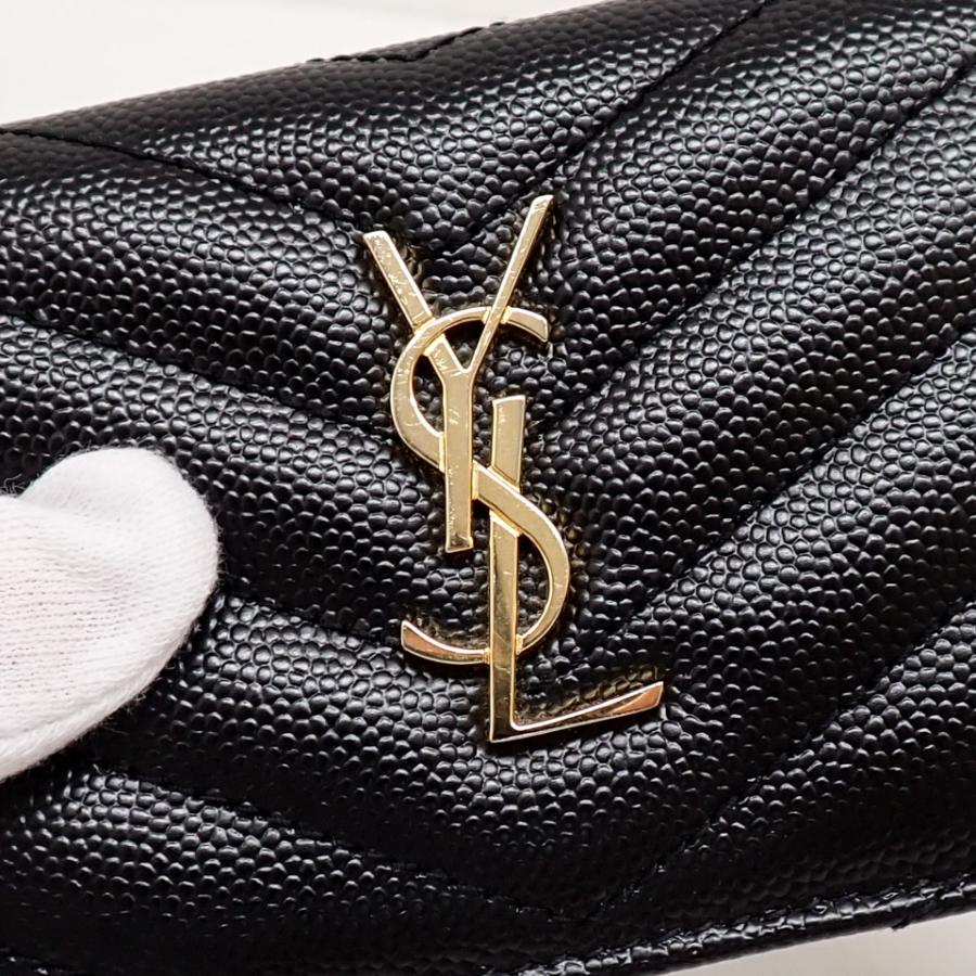 サンローラン SAINT LAURENT PARIS モノグラム ビジネスカード