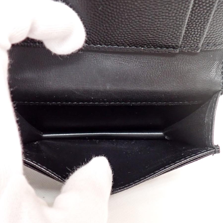 【極美品】サンローラン 名刺入れ カードケース モノグラム 黒 596323 極美品】サンローラン 名刺入れ カードケース モノグラム 黒