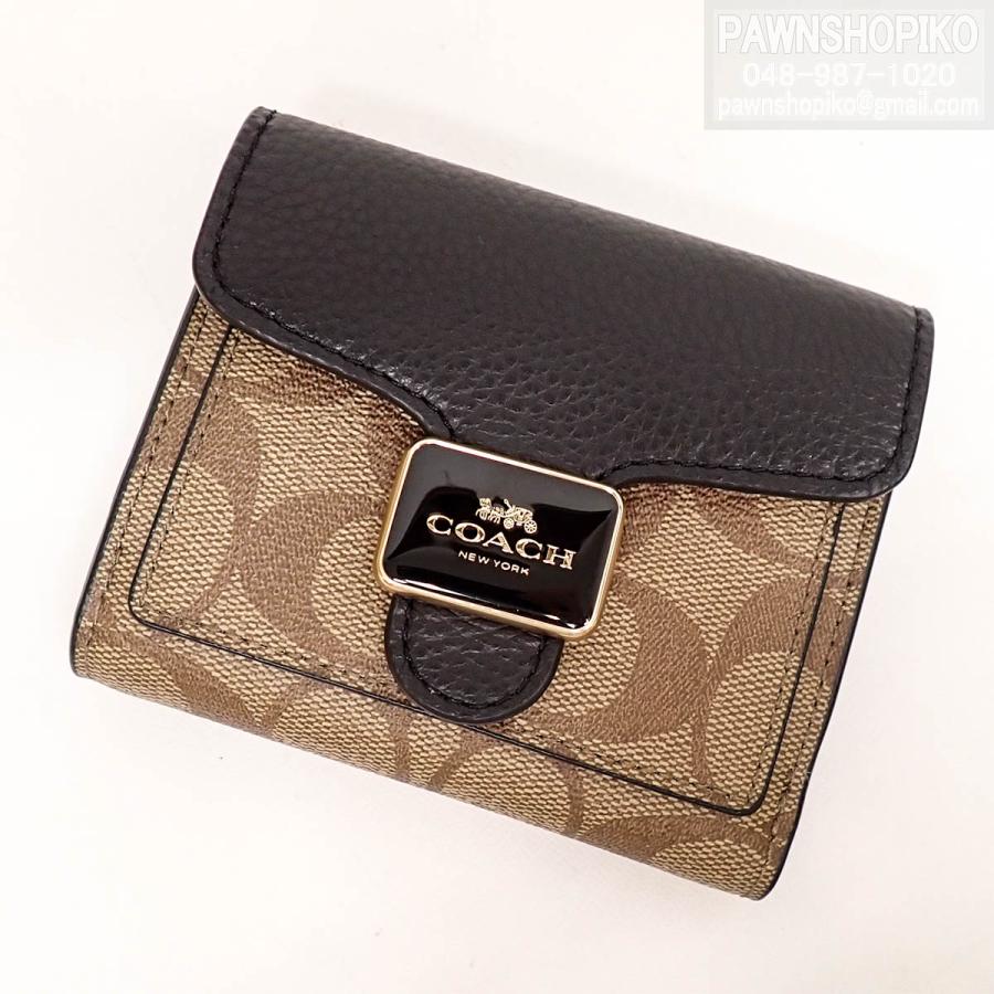 COACH（コーチ） ペッパー ウォレット／Wホック 二つ折り財布 