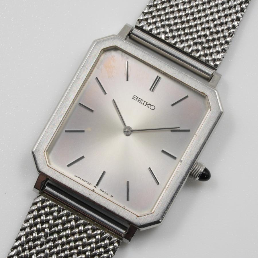 【希少】SEIKO LUKIA 腕時計 スクエア型 シルバー メッシュベルト 予約》SEIKO Lukia SSVW193【 ウォッチ 】 | マルイウェブチャネル