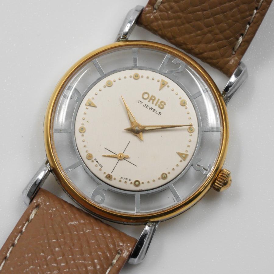ORIS（オリス） 腕時計 スケルトン ビンテージ ミニセコンド 17石 手