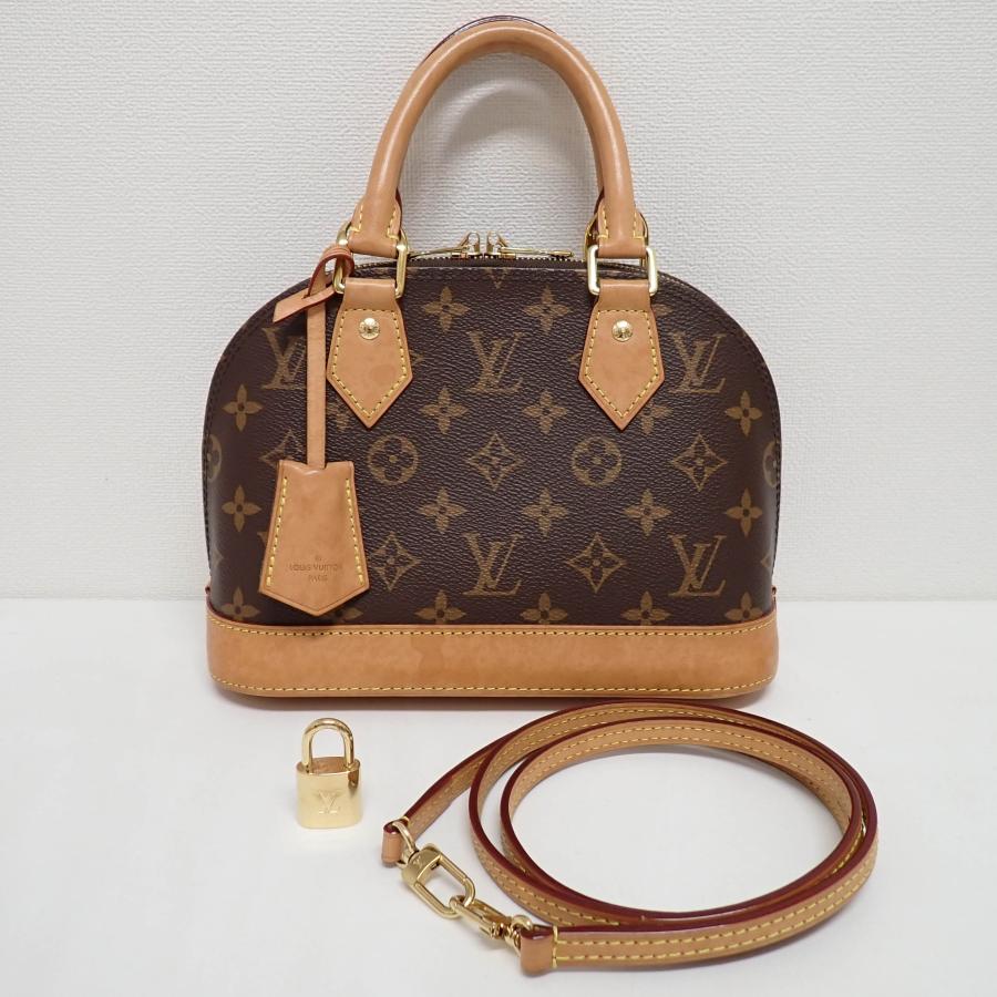 ♥さま【美品】使用回数少なめ　LV アルマbb 2way ICチップ内蔵 LOUIS VUITTON（ルイ・ヴィトン） モノグラム アルマBB 2WAYバッグ