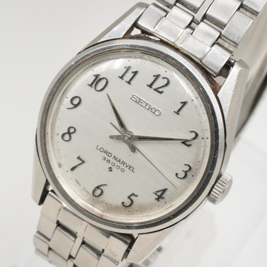 【美品/稼働】セイコー ロードマーベル 5740-8000 自動巻き 腕時計 SEIKO（セイコー） 腕時計 ロードマーベル 36000 5740-8000 シルバー