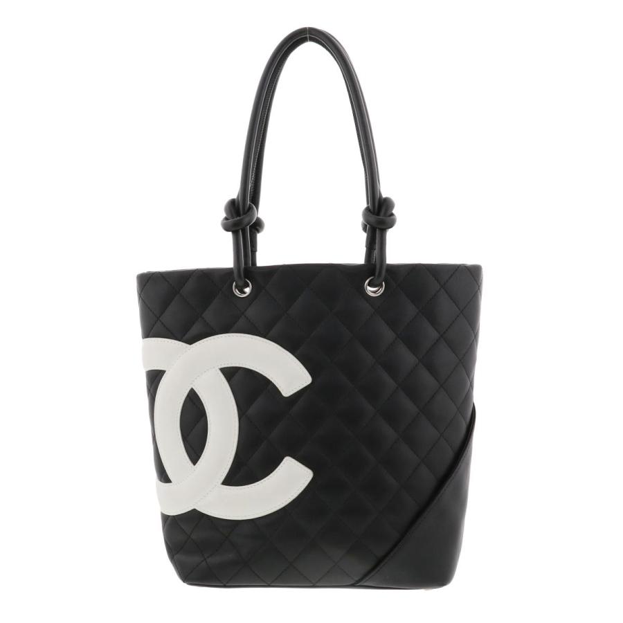 CHANEL （シャネル） カンボン ミディアム トート バッグ ハンドバッグ