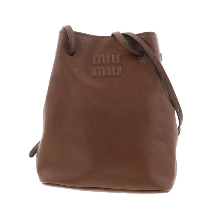 miu miu（ミュウミュウ） ナッパレザー ミニバッグ バッグ ショルダー