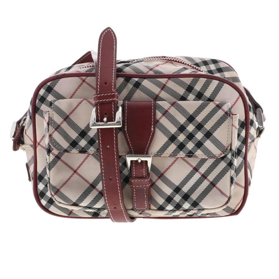 【中古】 BURBERRY （バーバリー） ノバチェック ショルダーバッグ Beige バッグ ショルダー メッセンジャーバッグ